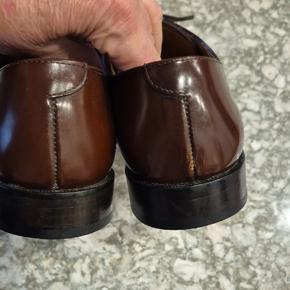 Cole Haan Hawthorne Brown Leather Men's Oxfords